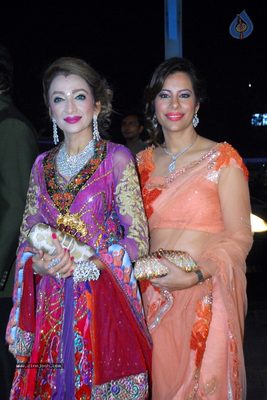 Bolly Celebs at Shirin and Uday Wedding Reception - 104 / 190 photos