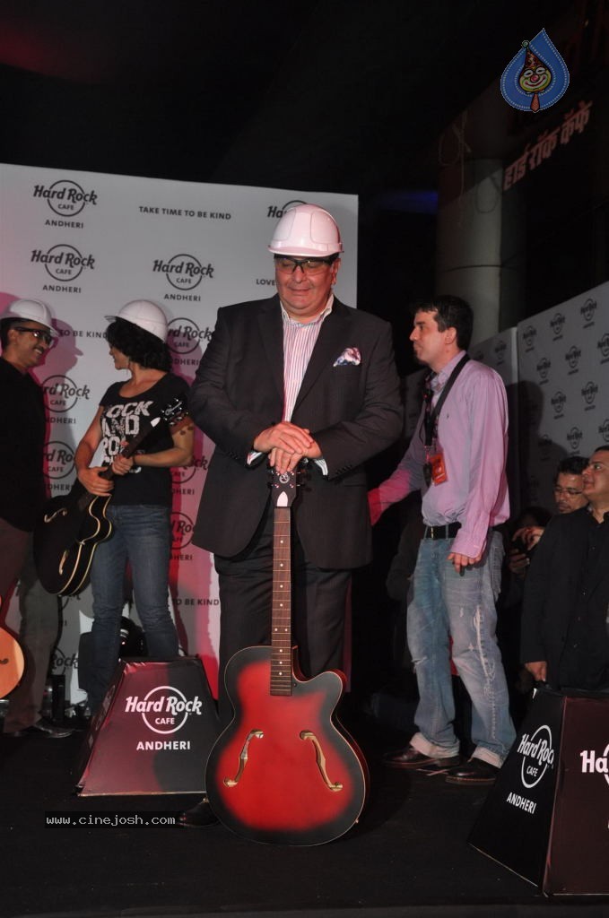 Bolly Celebs at The Hard Rock Cafe Launch - 30 / 53 photos