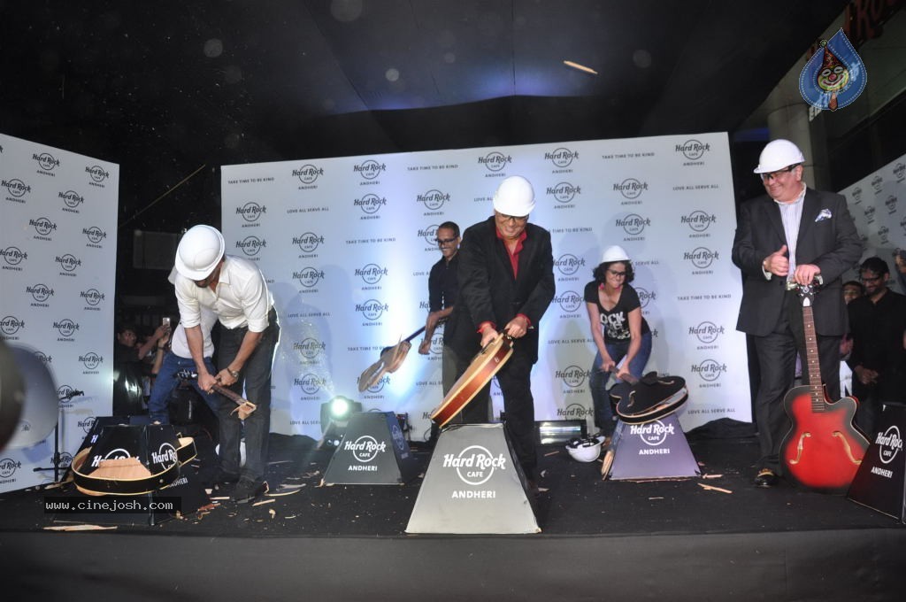 Bolly Celebs at The Hard Rock Cafe Launch - 34 / 53 photos