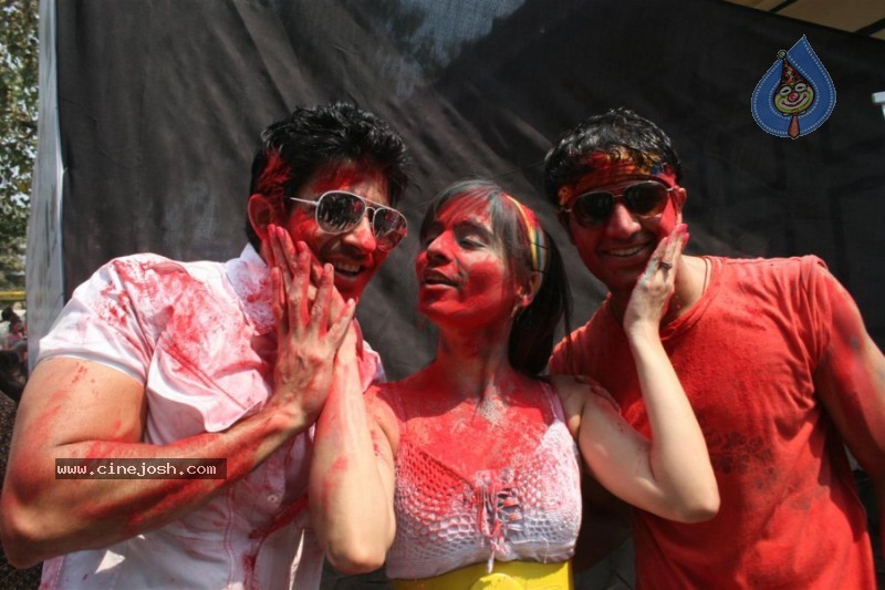 Bolly Celebs at Zoom Holi Celebrations