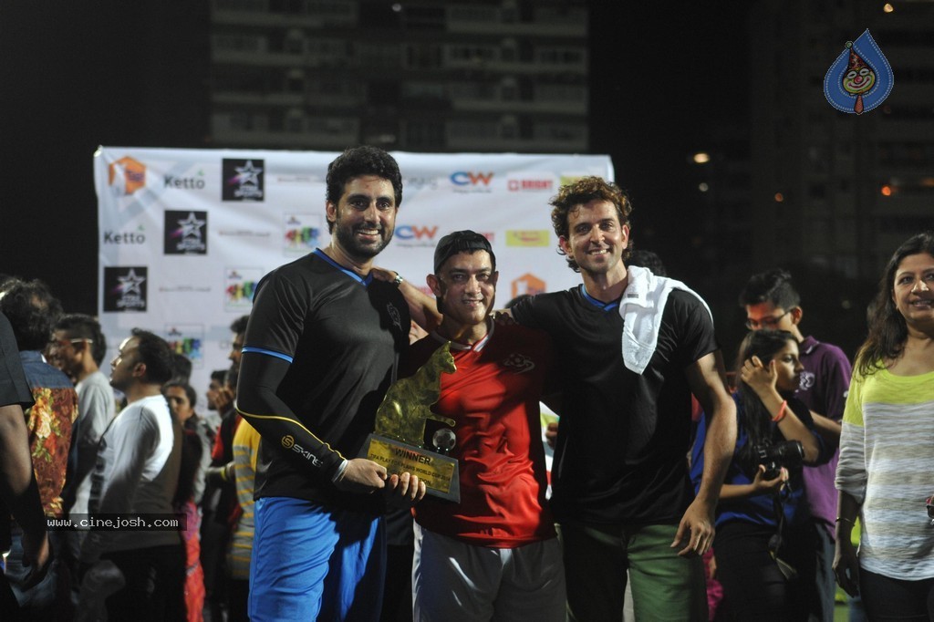 Bolly Celebs Charity Football Match Photos - 69 / 152 photos