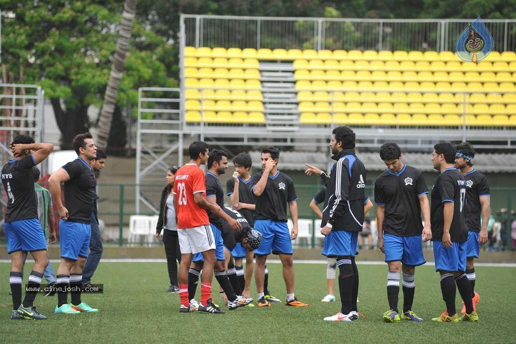 Bolly Celebs Charity Football Match Photos - 143 / 152 photos