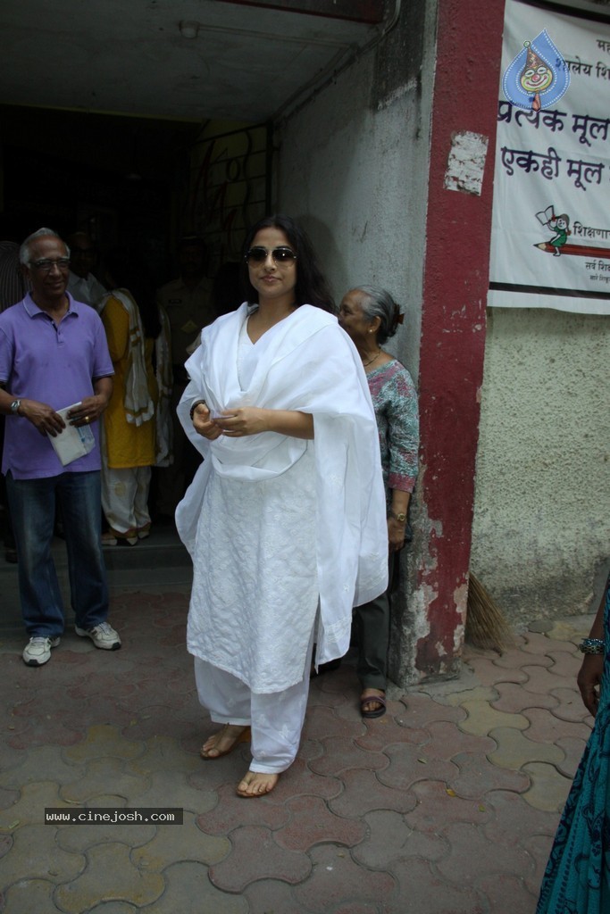 Bolly Celebs Snapped Voting for Loksabha Polls 2014 - 107 / 233 photos