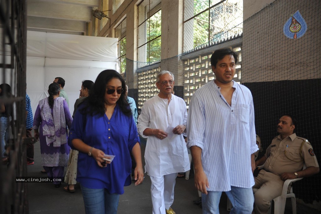 Bolly Celebs Snapped Voting for Loksabha Polls 2014 - 127 / 233 photos