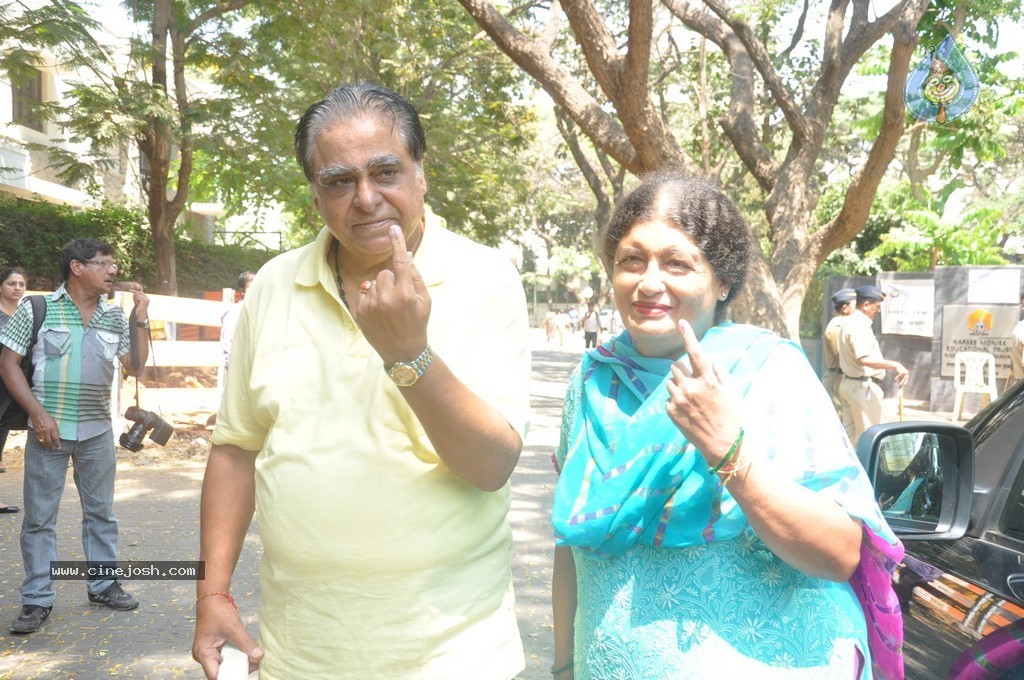 Bolly Celebs Snapped Voting for Loksabha Polls 2014 - 136 / 233 photos