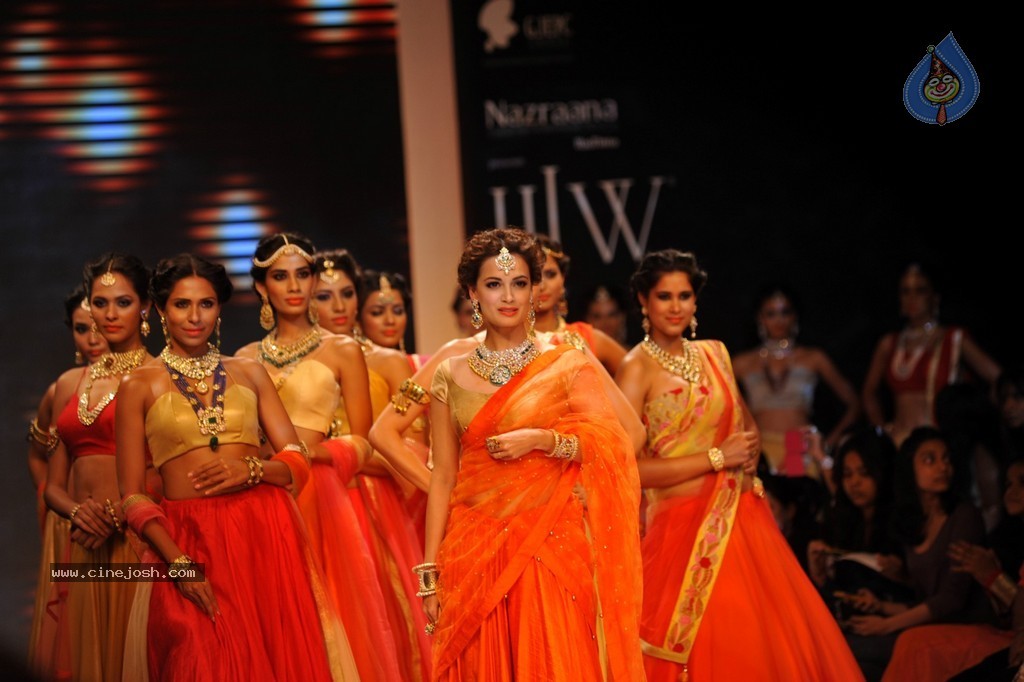 Bolly Celebs Walks the Ramp at IIJW 2014 - 6 / 131 photos