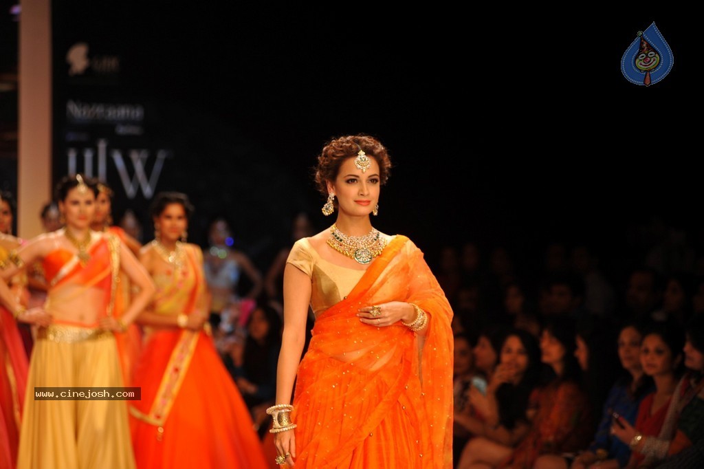 Bolly Celebs Walks the Ramp at IIJW 2014 - 85 / 131 photos