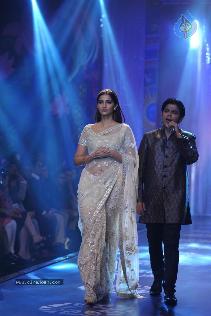 Bolly Celebs Walks the Ramp at IIJW 2014 Grand Finale - 105 / 114 photos
