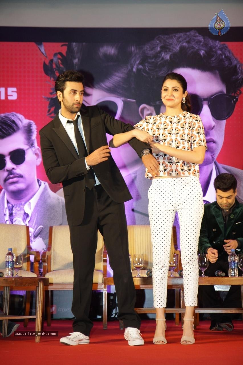 Bombay Velvet 2nd Trailer Launch - 6 / 46 photos