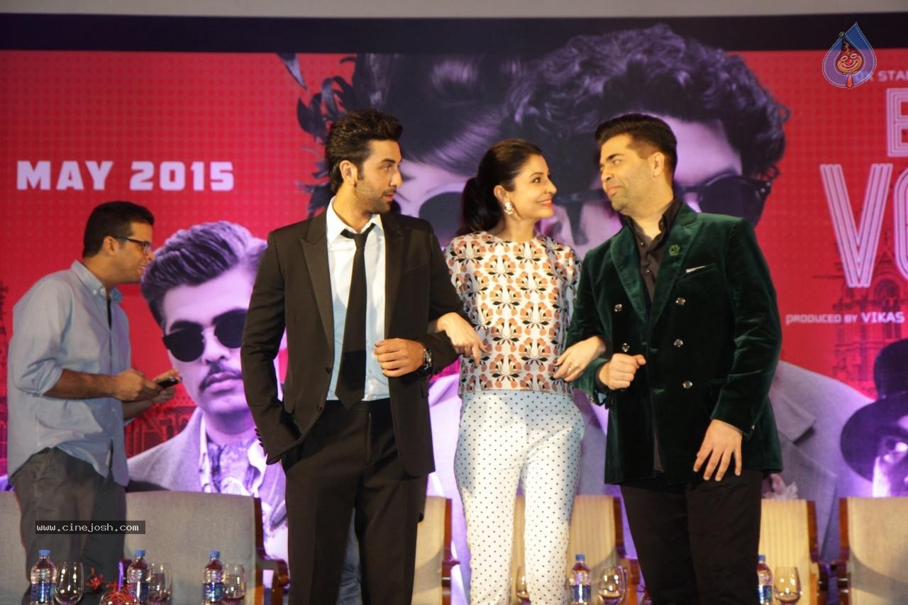 Bombay Velvet 2nd Trailer Launch - 30 / 46 photos