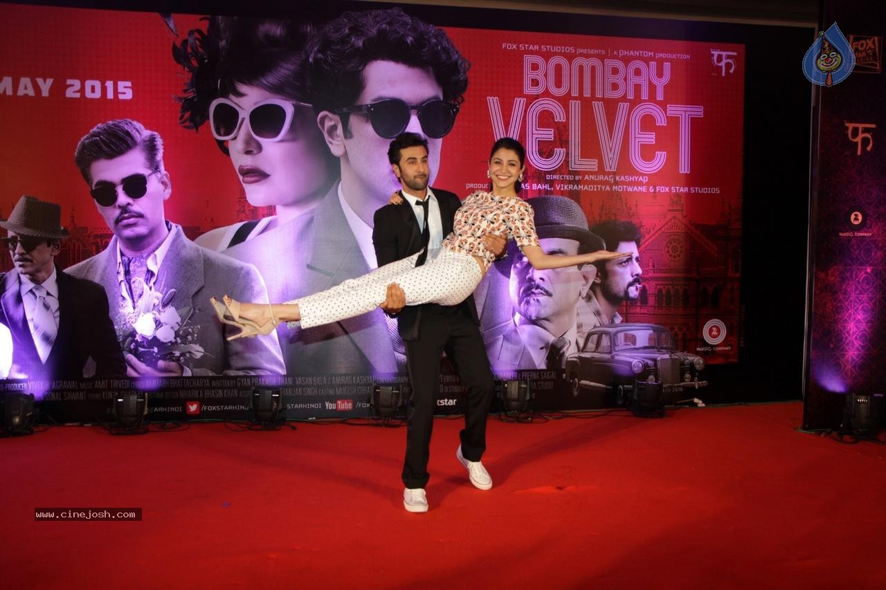 Bombay Velvet 2nd Trailer Launch - 36 / 46 photos