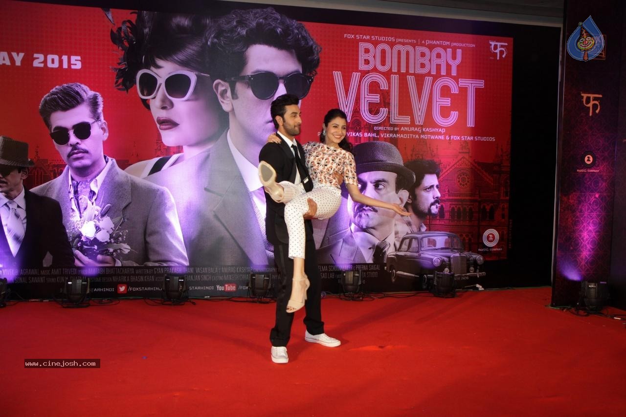 Bombay Velvet 2nd Trailer Launch - 37 / 46 photos