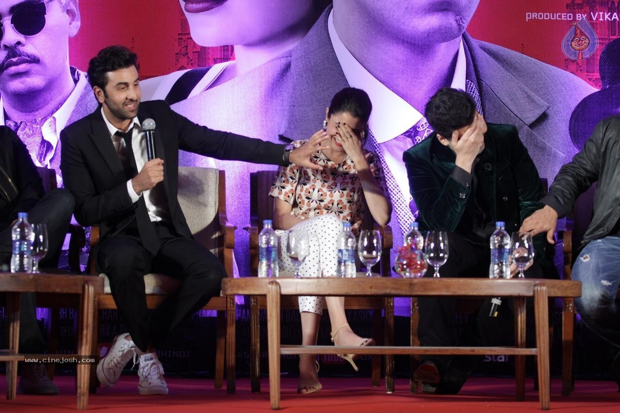 Bombay Velvet 2nd Trailer Launch - 43 / 46 photos
