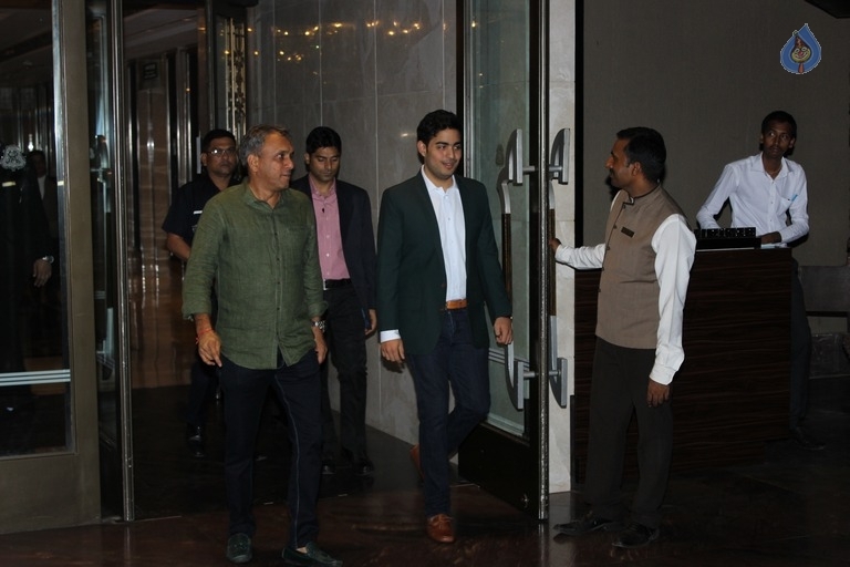 Celebrities at Zaheer Khan Engagement Party - 28 / 43 photos