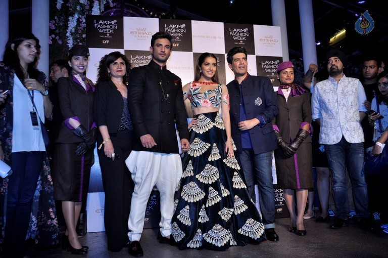 Celebrities Walks the Ramp at LFW Winter Festive 2016 - 37 / 63 photos