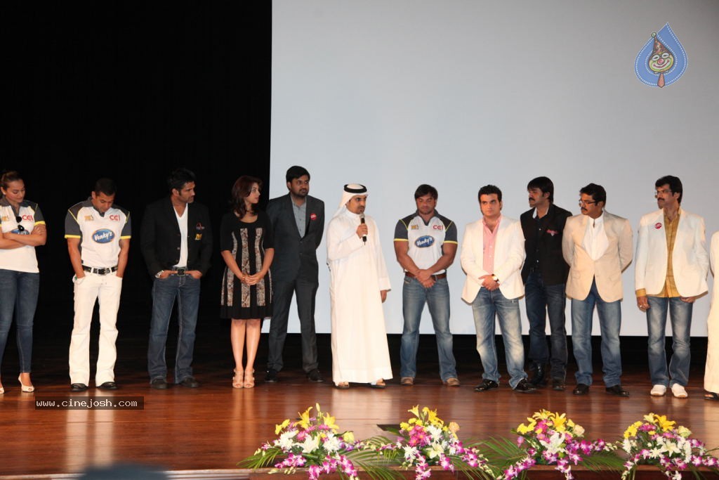 Celebrity Cricket League Dubai Press Meet - 11 / 26 photos