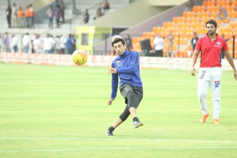 Celebrity Football Match Photos - 6 / 50 photos