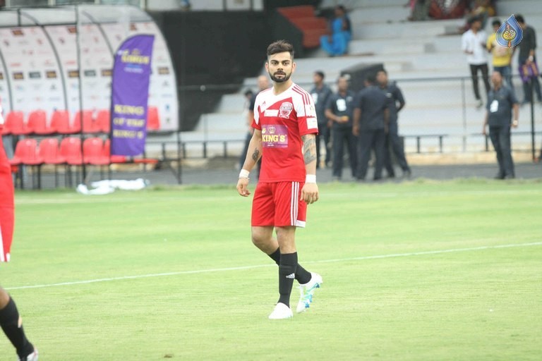 Celebrity Football Match Photos - 23 / 50 photos