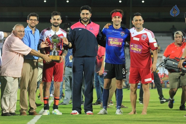 Celebrity Football Match Photos - 41 / 50 photos