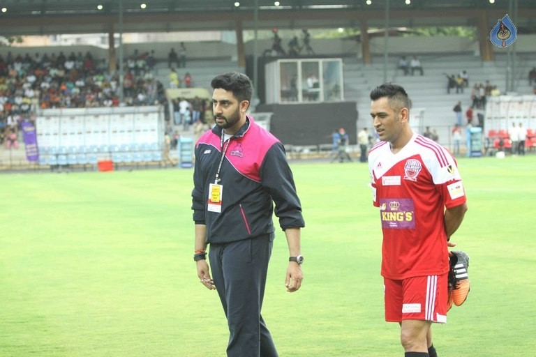 Celebrity Football Match Photos - 44 / 50 photos