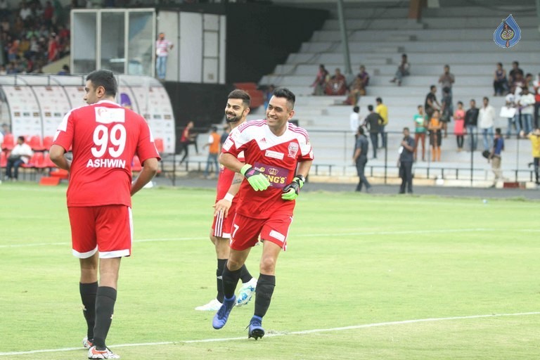 Celebrity Football Match Photos - 47 / 50 photos
