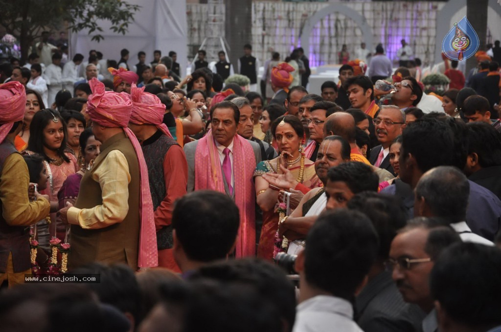 Celebs at Ahana Deol Wedding Reception - 21 / 115 photos