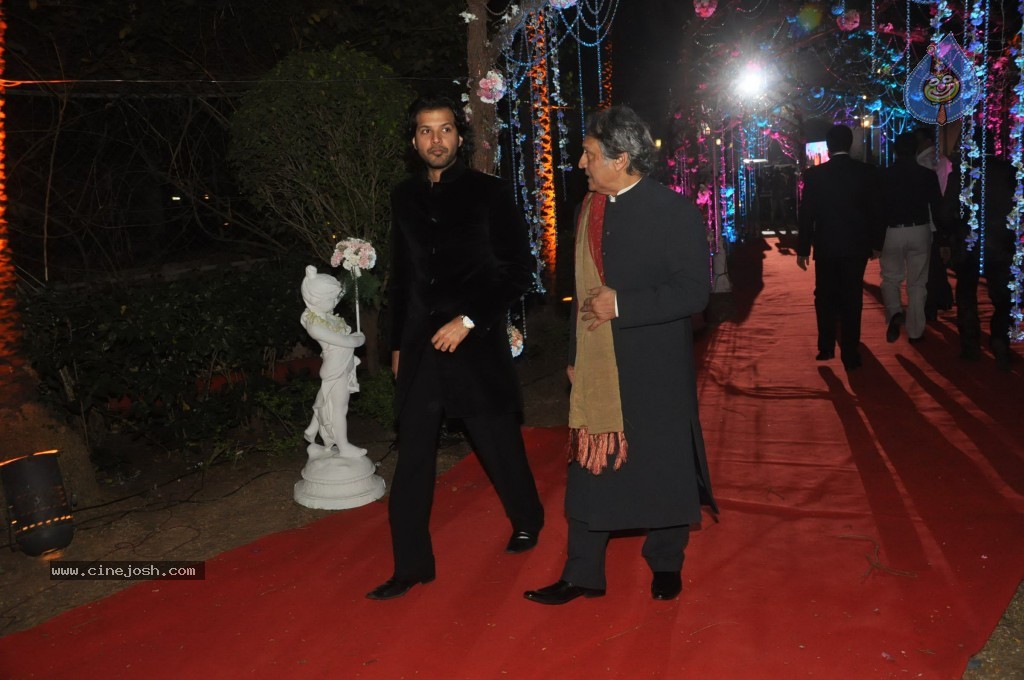 Celebs at Ahana Deol Wedding Reception - 27 / 115 photos