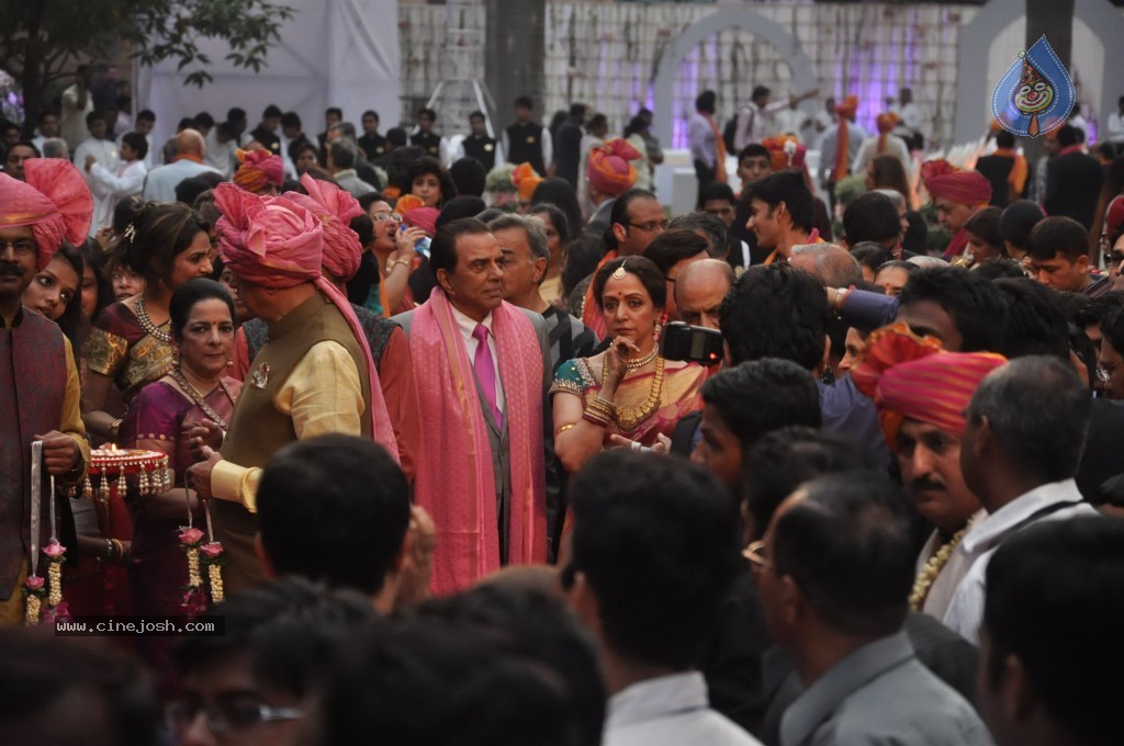 Celebs at Ahana Deol Wedding Reception - 32 / 115 photos