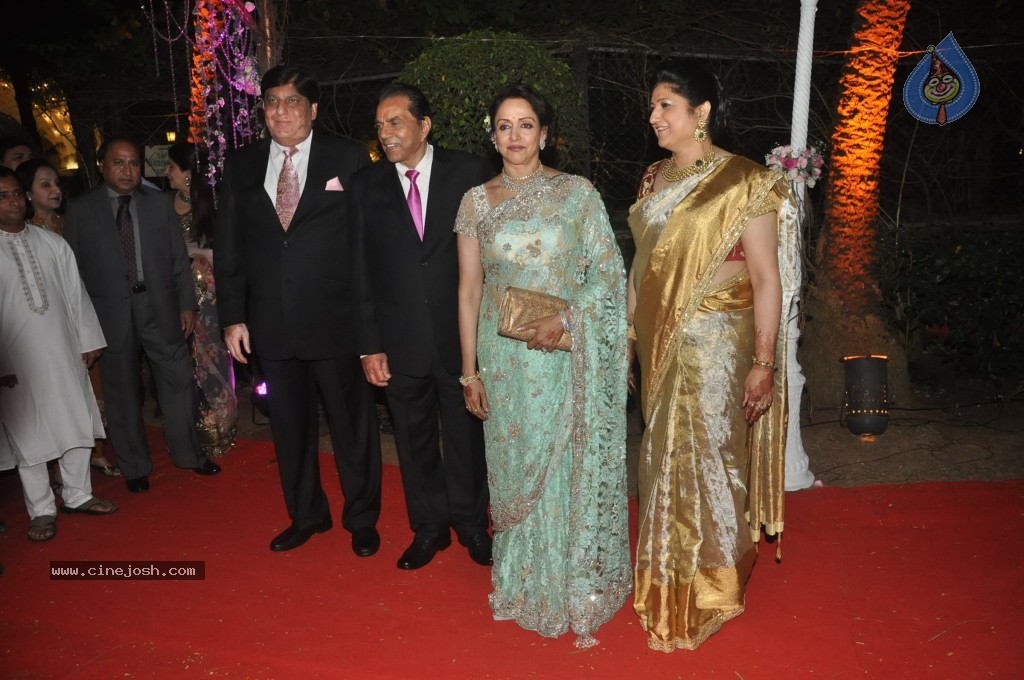 Celebs at Ahana Deol Wedding Reception - 39 / 115 photos