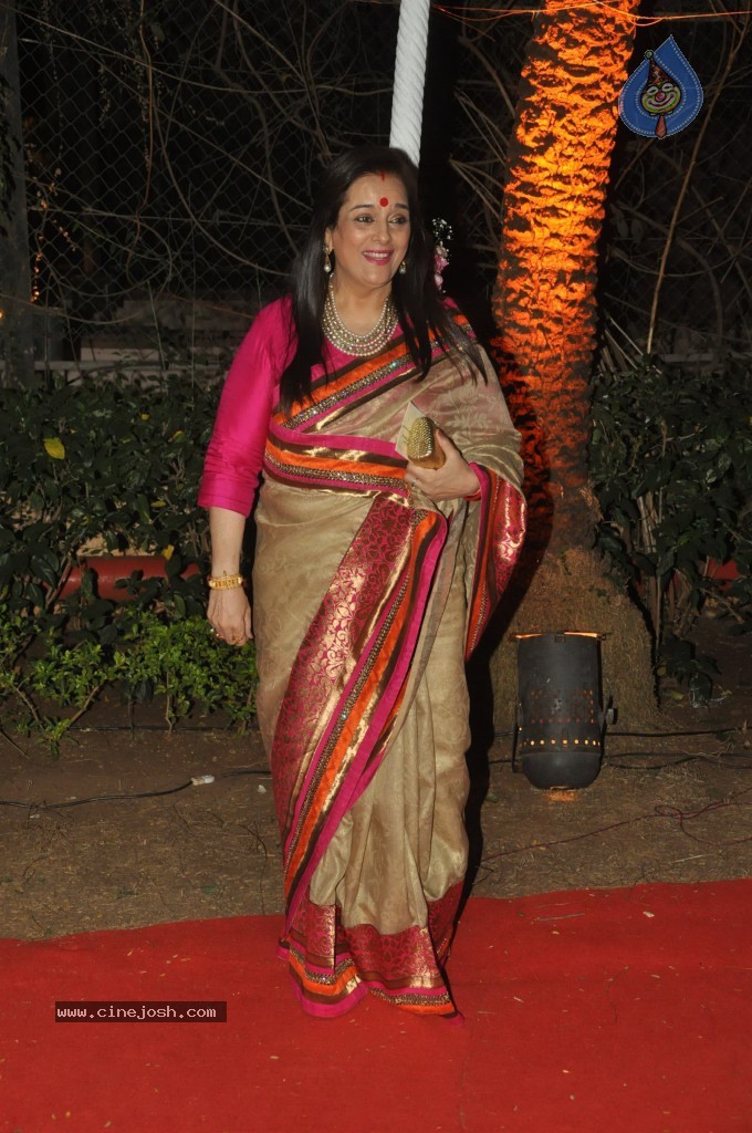 Celebs at Ahana Deol Wedding Reception - 47 / 115 photos