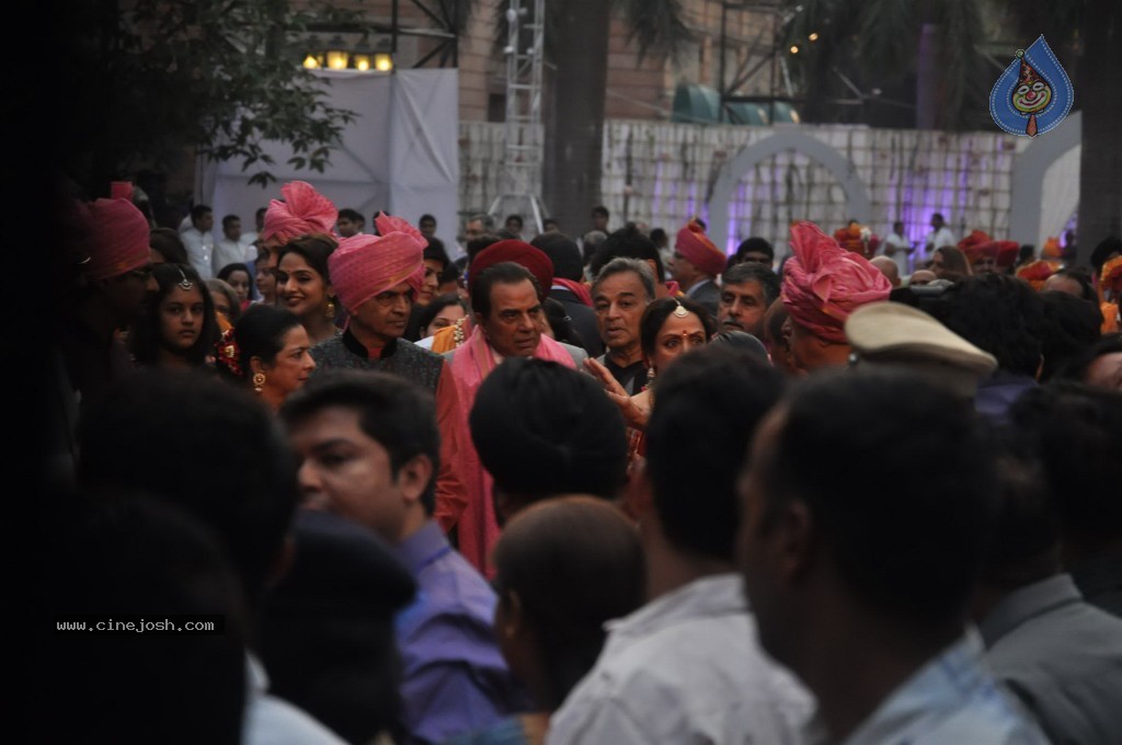 Celebs at Ahana Deol Wedding Reception - 51 / 115 photos