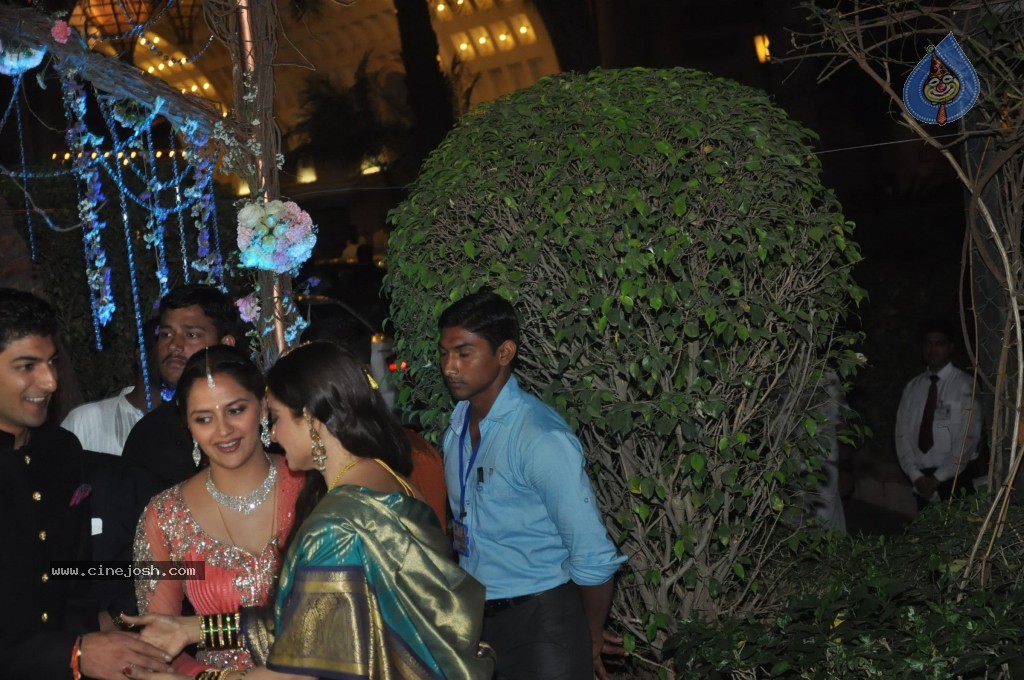 Celebs at Ahana Deol Wedding Reception - 80 / 115 photos
