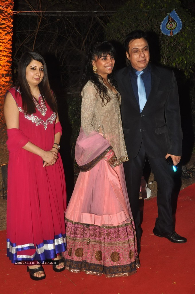 Celebs at Ahana Deol Wedding Reception - 105 / 115 photos