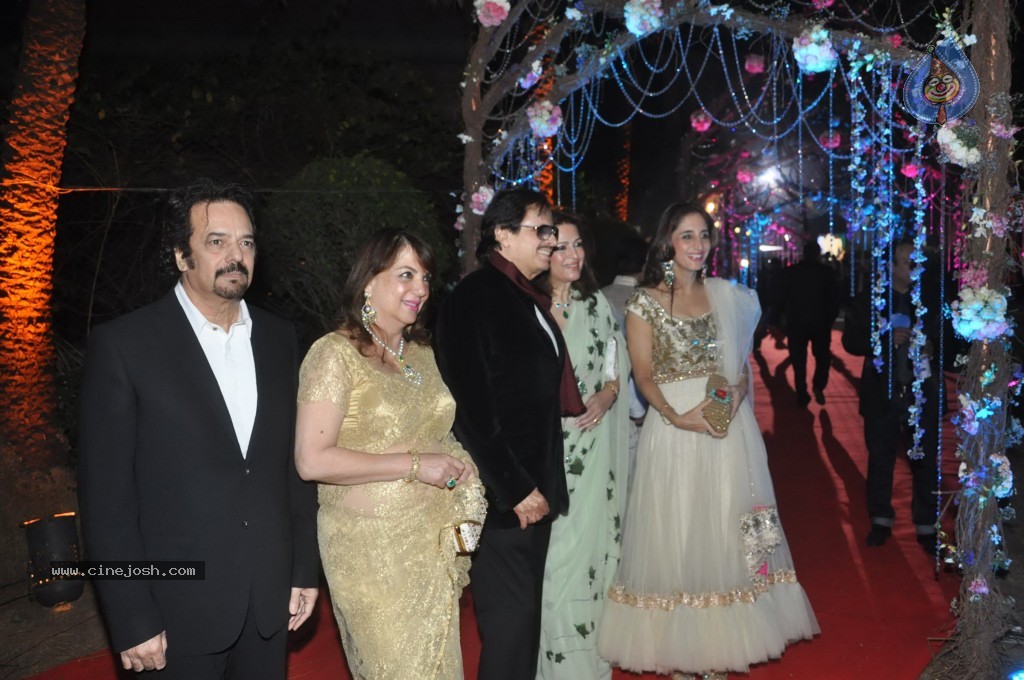 Celebs at Ahana Deol Wedding Reception - 110 / 115 photos