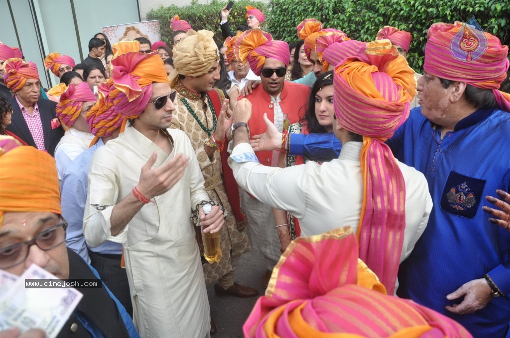 Celebs at Ahana Deol Wedding Reception - 111 / 115 photos