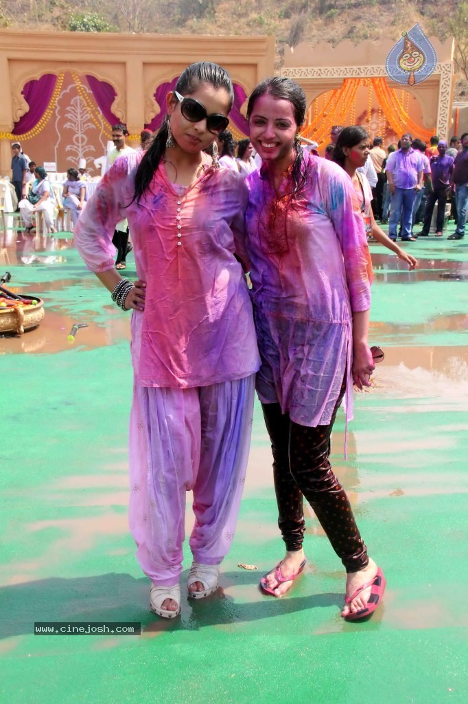 Celebs at Colors Holi Party - 4 / 36 photos