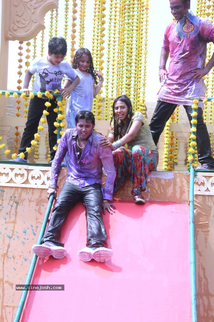 Celebs at Colors Holi Party - 5 / 36 photos