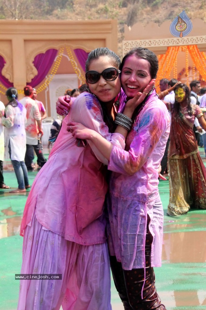 Celebs at Colors Holi Party - 7 / 36 photos