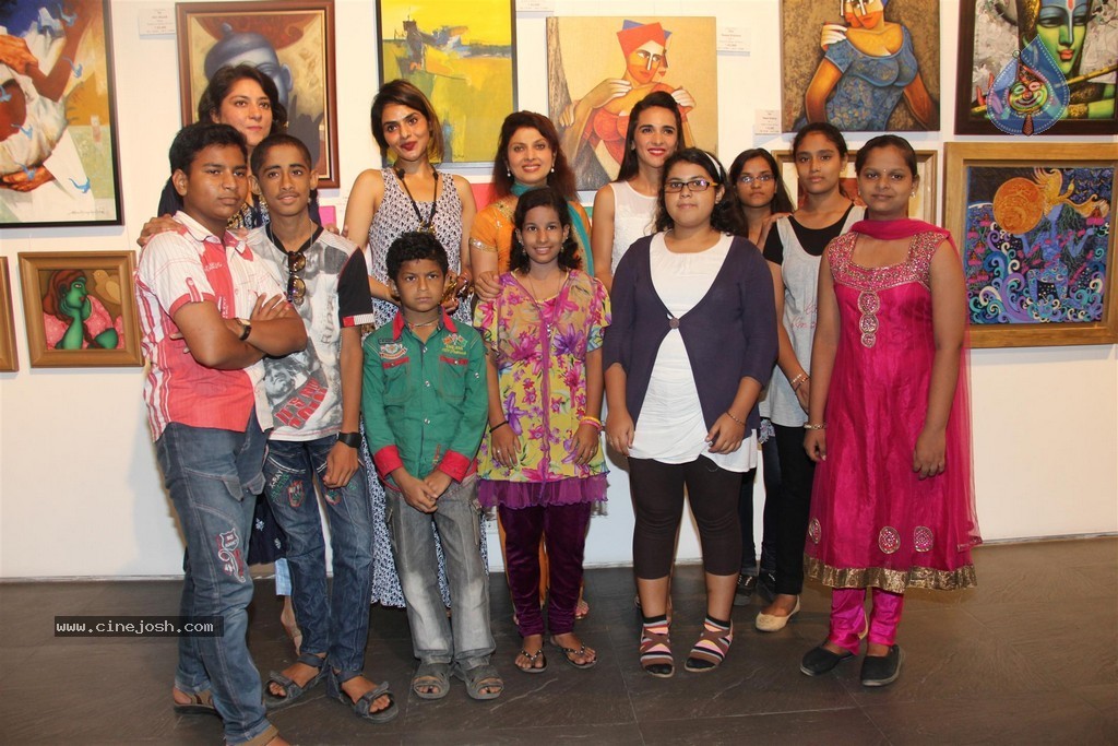 Celebs at Colours of Life Art Exhibition - 39 / 79 photos