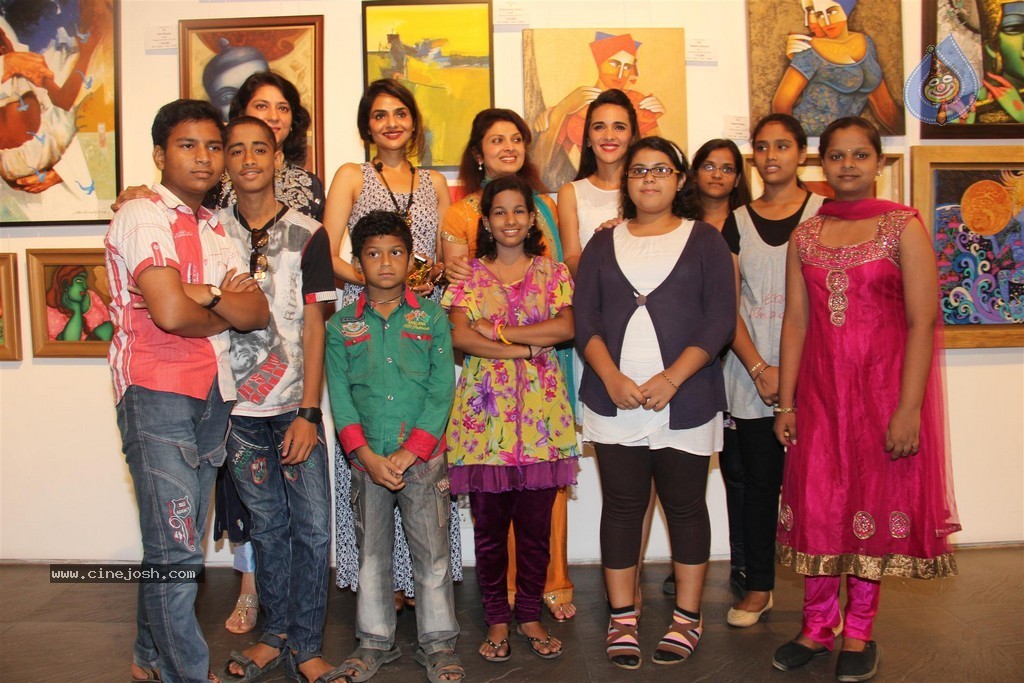 Celebs at Colours of Life Art Exhibition - 40 / 79 photos
