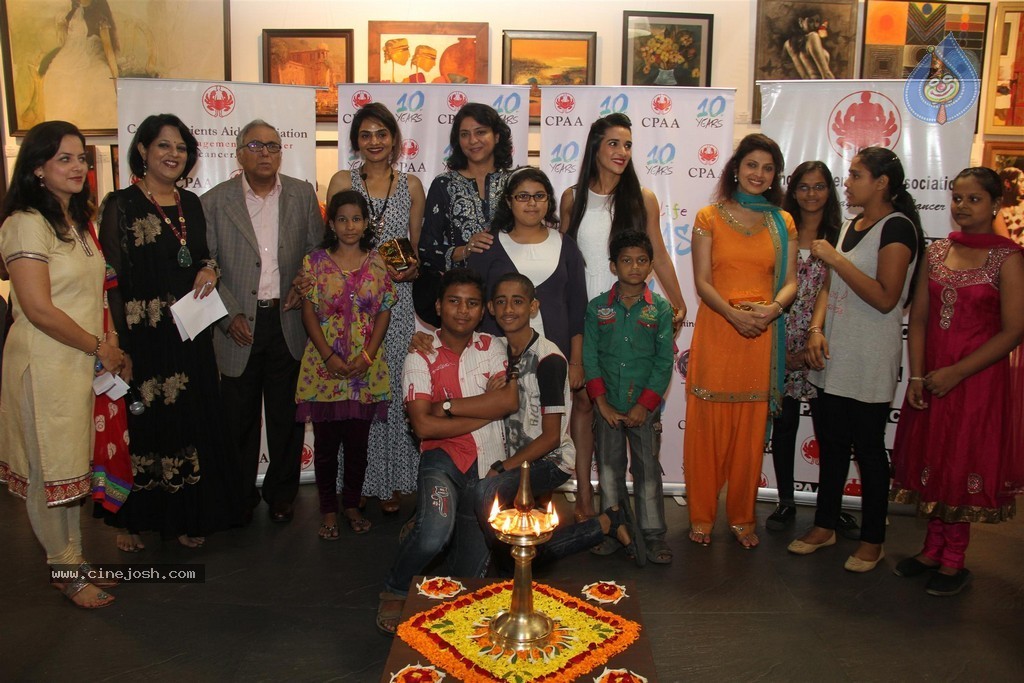 Celebs at Colours of Life Art Exhibition - 70 / 79 photos