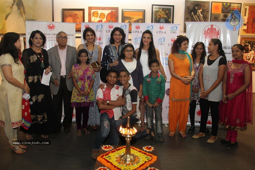 Celebs at Colours of Life Art Exhibition - 78 / 79 photos