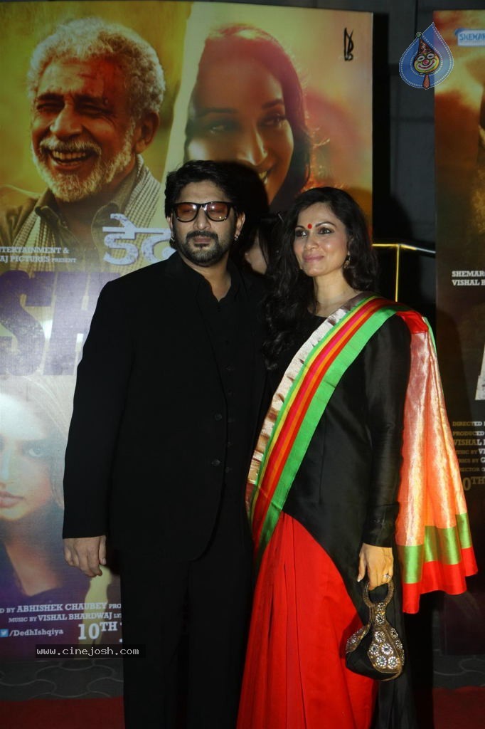 Celebs at Dedh Ishqiya Premiere - 30 / 74 photos