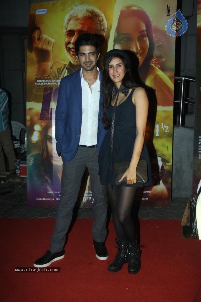 Celebs at Dedh Ishqiya Premiere - 45 / 74 photos