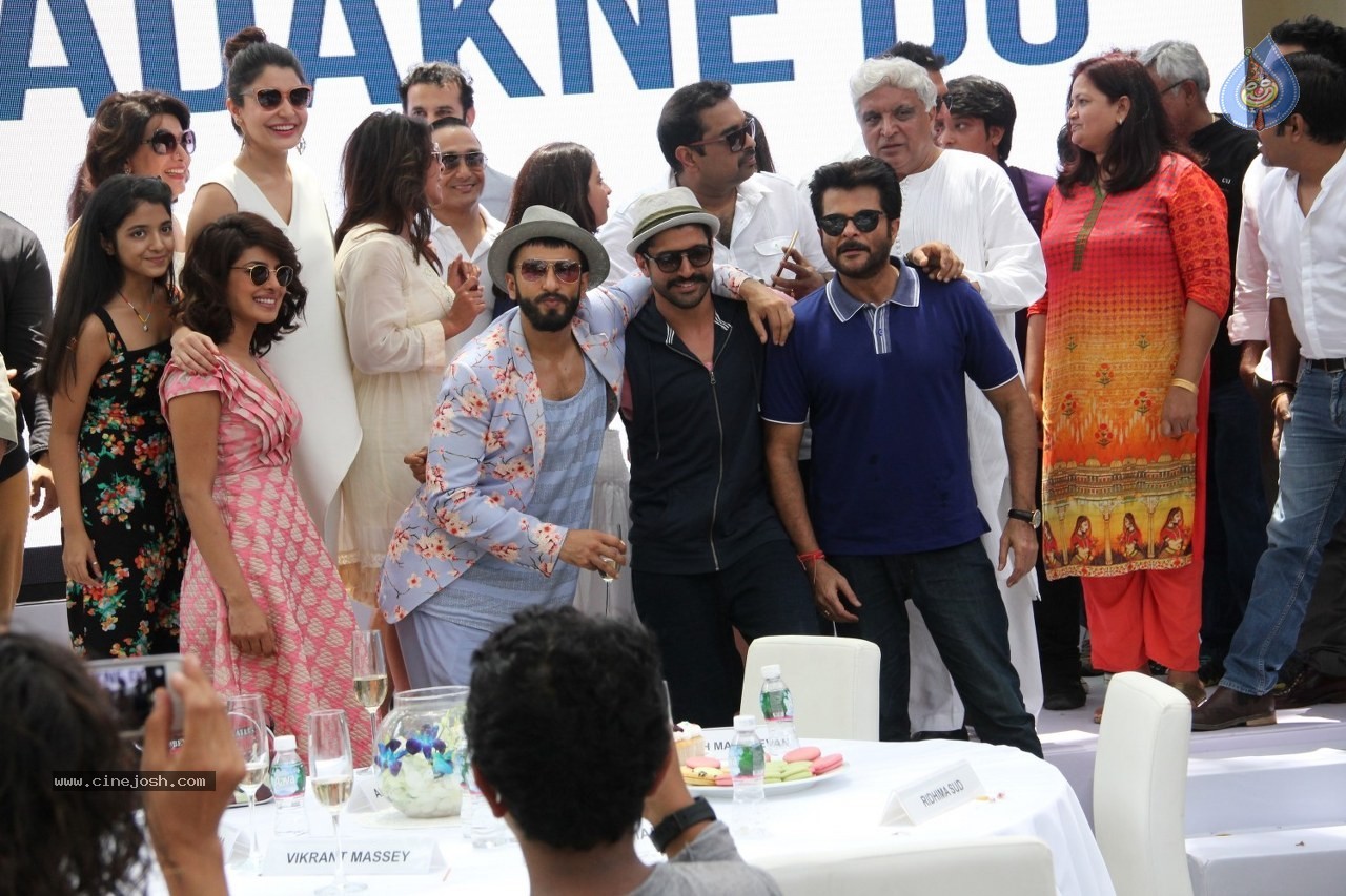 Celebs at Dil Dhadakne Do Film Music Launch - 85 / 160 photos