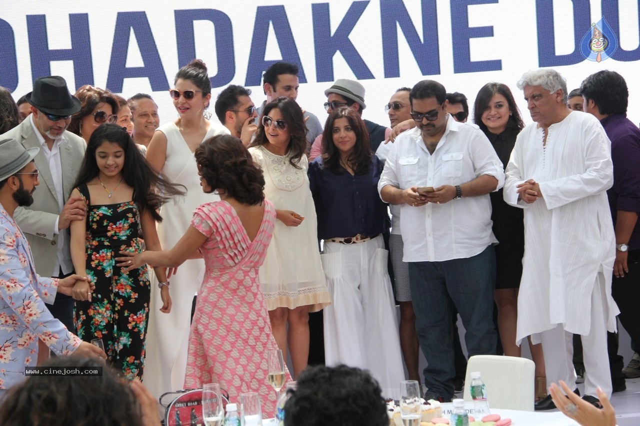 Celebs at Dil Dhadakne Do Film Music Launch - 130 / 160 photos