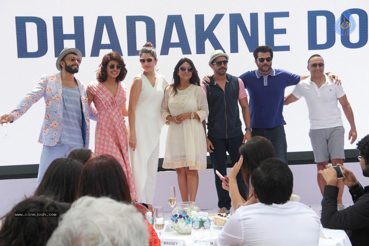 Celebs at Dil Dhadakne Do Film Music Launch - 158 / 160 photos