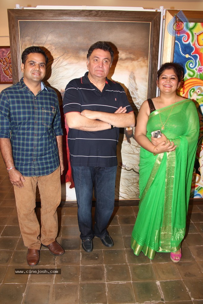 Celebs at Dr Seema Chaudhary n Nitin Chaudhary Art Show - 14 / 24 photos