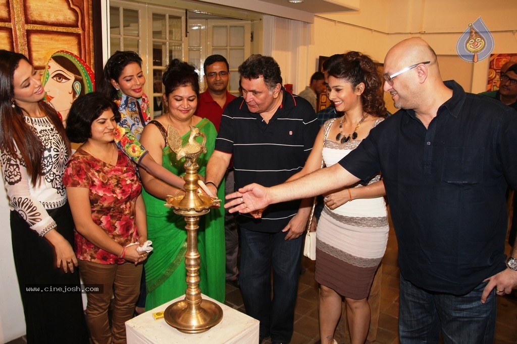 Celebs at Dr Seema Chaudhary n Nitin Chaudhary Art Show - 19 / 24 photos