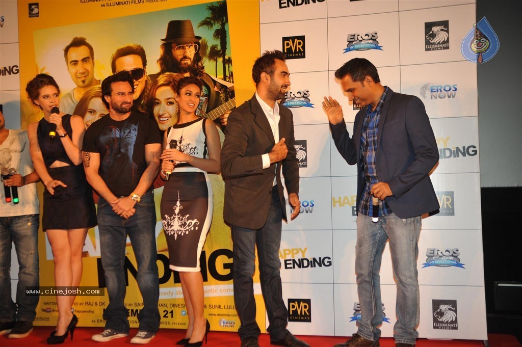 Celebs at Happy Ending Trailer Launch - 88 / 102 photos
